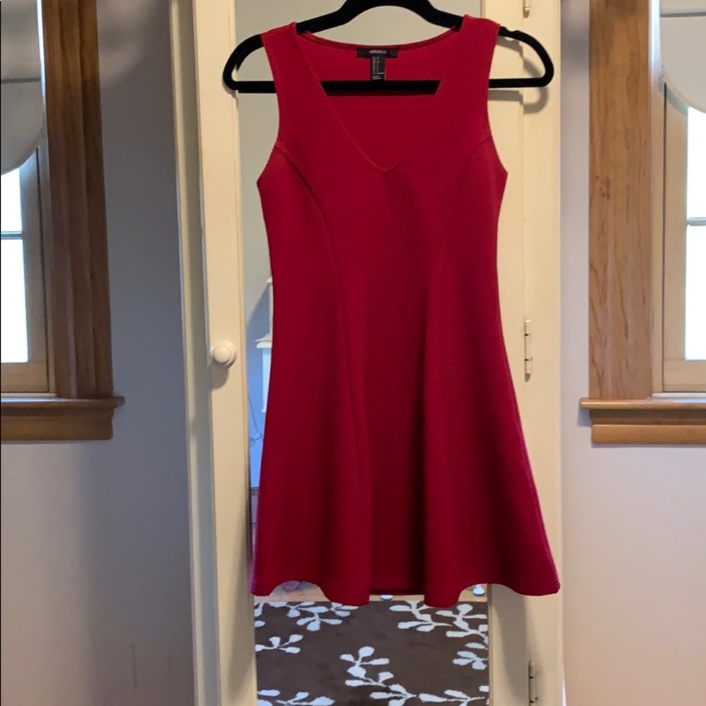Red dress